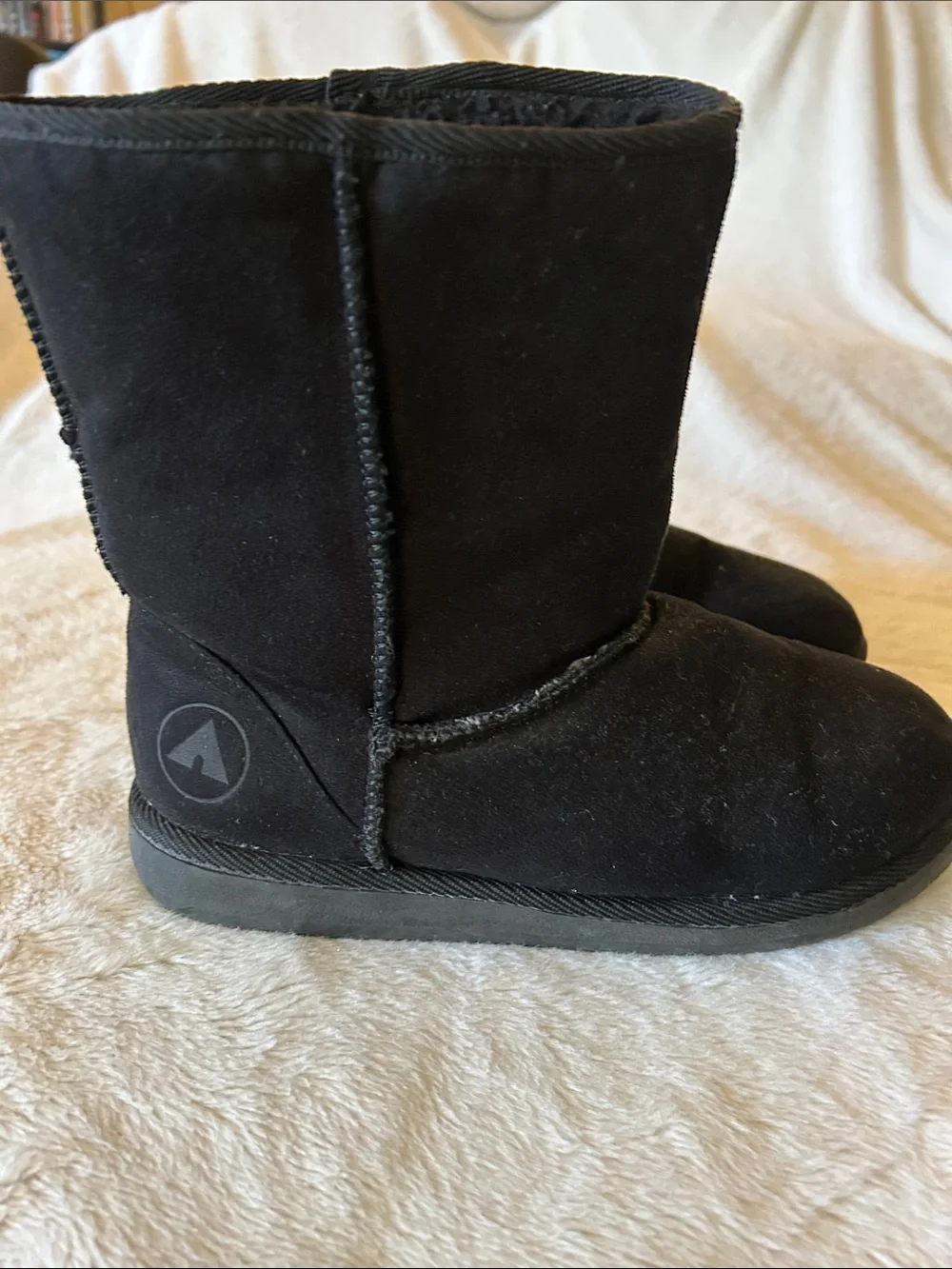 Airwalk Kids Black Cozy Pull-On Winter Boots